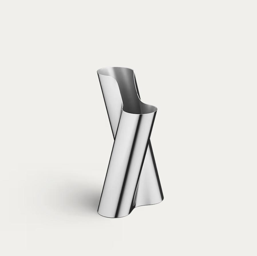 LITUUS VASE STAINLESS STEEL LARGE