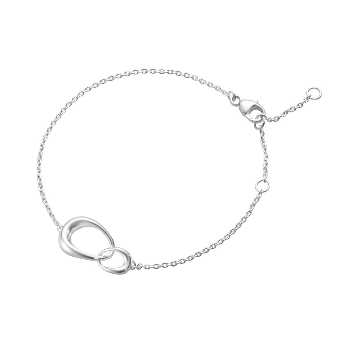 OFFSPRING INTERLOCKING BRACELET 433B SILVER