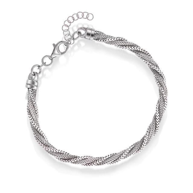 Armbånd i sølv 21 cm