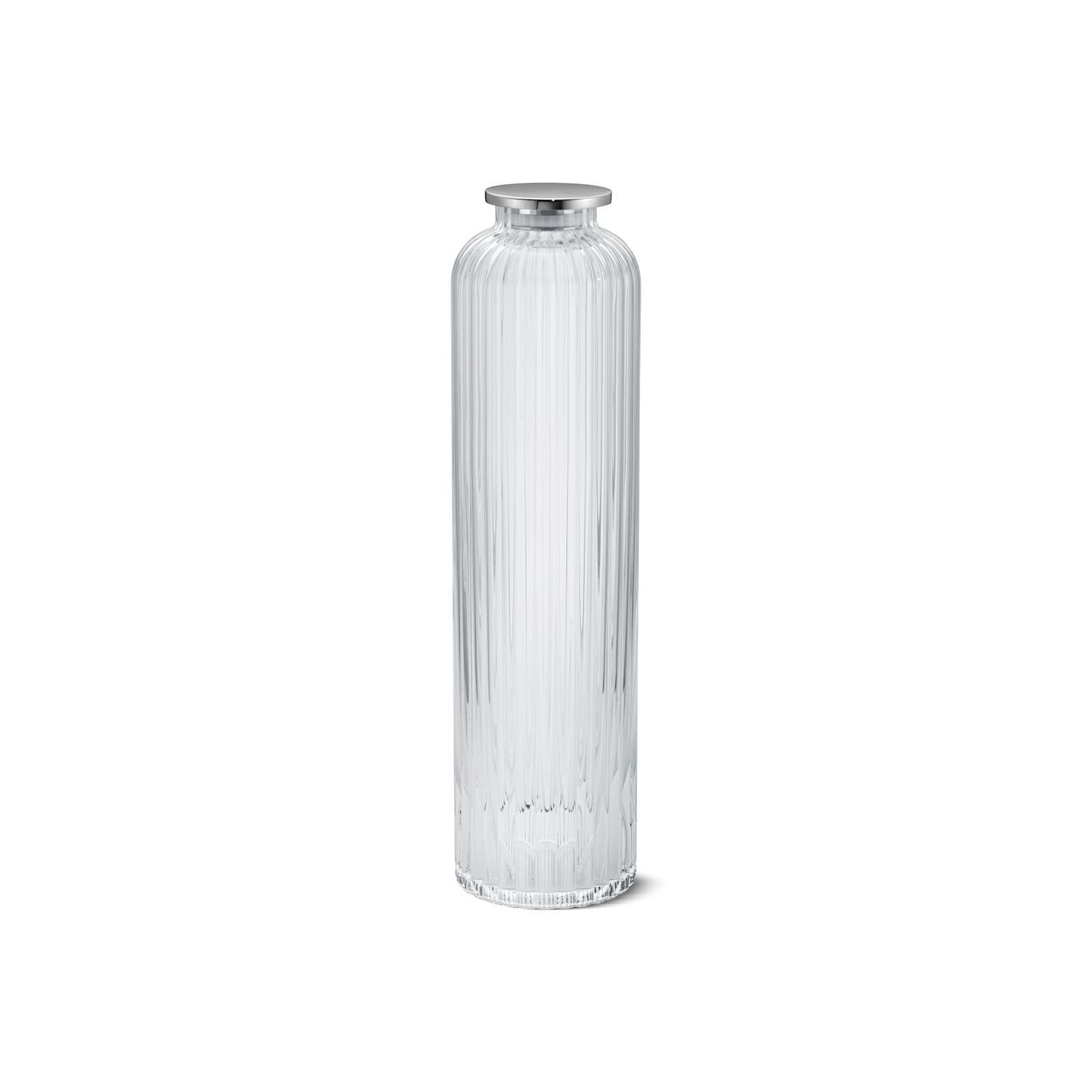 BERNADOTTE CARAFE W LID GLASS & SS, MIRROR, V: 1.1 L